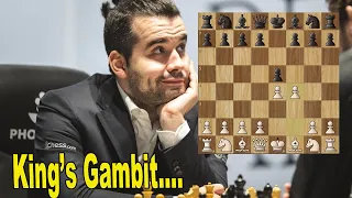 Ian Nepo Main King's Gambit || Rapid Chess Ch Week 22 2022