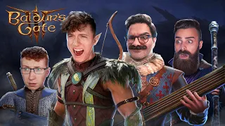 4 Morons are back playing more Baldur's Gate 3