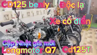 Longmotor Q7 cập Nhật giá  Honda CD125T  CD50 CD benly 125