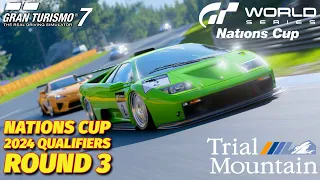 🏆🏆GT7 2024 Nations Cup Qualifiers Rd 3 @ Trial Mountain #youtube #granturismo #granturismo7 #gt7