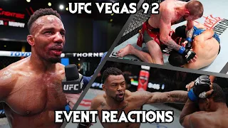 UFC Vegas 92: Lerone Murphy vs Edson Barboza | Changing of the Guard | Event Reactions