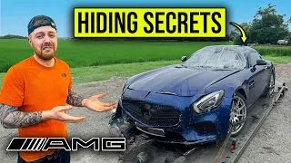 I BOUGHT A WRECKED MERCEDES AMG GT WITH HIDDEN DAMAGE