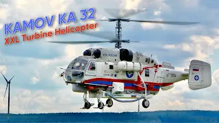 Stunning Huge RC Kamov KA-32A Russian Transport Helicopter Full Scale with Turbine