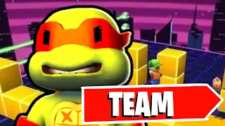 PLAYING The NEW "TEAM BLOCK DASH" Event in STUMBLE GUYS!!