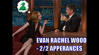 Evan Rachel Wood - "It's Always An Interesting Time With You!" - 2/2 Visits In Chr. Order [LQ/HQ]