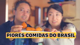 Japonesa fala as piores coisas que comeu no Brasil