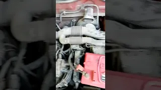 Nissan Micra к11  работа двигателя
