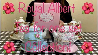 Royal Albert tea for one set collection + Unboxing Miranda Kerr for Royal Albert