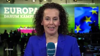 Parteitag Die Grünen: Aussprachen am 09.11.18