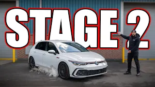 TOO much POWER??  *MK8 Gti Stage 2 TUNING*