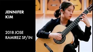 Miguel Llobet's "Scherzo Vals" played by Jennifer Kim on a Jose Ramirez "Tablao"