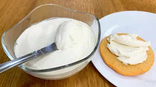 CREAM CHEESE com 2 Ingredientes! QUEIJO CREMOSO FÁCIL, BARATO, RÁPIDO e DELICIOSO