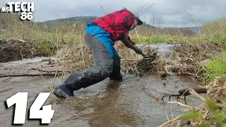Manual Beaver Dam Removal No.14 - A Lot Of Sticks In Such A Small Dam