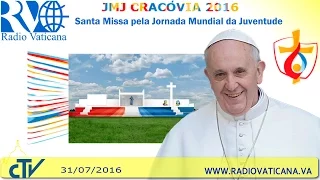 JMJ: Papa preside a Missa de encerramento da JMJ