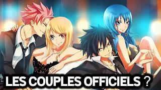 LES COUPLES CONFIRMÉS DANS FAIRY TAIL ?!