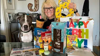 Hudson Unboxing Birthday Gifts from Extra Good Channel Supporter Jacqueline & Dorothy