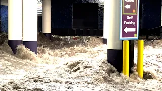 Flash Flooding and Lightning on the Las Vegas Strip, 8/11/2022