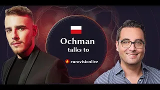 🇵🇱 Interview with Krystian Ochman from Poland @ Eurovision Song Contest in Turin / Italy
