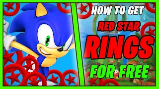 HOW TO GET SONIC DASH RED STAR RINGS IN 5 MINUTES? 🔥🔥 WORKING 2023 ✅ SONIC SPIN DASH