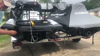 Jet Ski Yamaha Articulating Cooler Rack