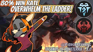 Overwhelm Aggro Deck is Busted!  | Legends of Runeterra Draven Darius Aggro Patch 3.0