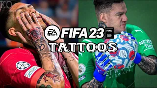 FIFA 23 | Player Tattoos on Next Gen 🔥