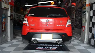 Renault Sandero Stepway - Cat Back + Borla