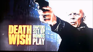 DVD Opening to Death Wish UK DVD