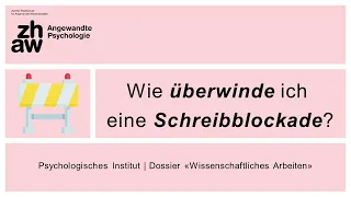 Wie überwinde ich eine Schreibblockade?