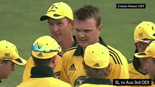 Sri lanka vs Australia 3rd ODI 2011 at Hambantota Highlights