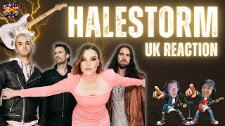 BRITS DADS REACT to Halestorm FIRST TIME HEARING I am The Fire