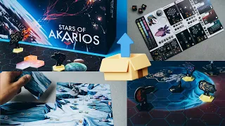 Stars of Akarios - первое знакомство с игрой Звезды Акариоса, гибрид Мрачной Гавани и 7 Континента