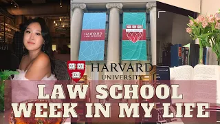 Harvard Law School Vlog: my second year classes, lunch talks, exploring Boston, and lots of studying