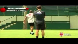 Milanello Allenamento 14-08-2013 Part 2