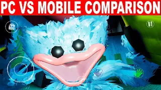 PC VS MOBILE Complete Jumpscare Comparison Poppy Playtime Chapter 2 Mobile Android IOS