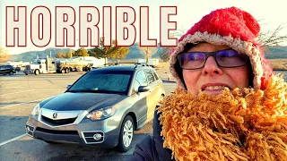 FREEZING Overnight at a Rest Stop in My Car...🥶 | Day 1