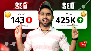 SEO Tutorial : हर Video RANK करेगा🚀 | Seo Kaise Kare | Youtube seo kaise kare | Youtube Video Seo