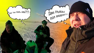 СЛОНЫ клюют НА БЕЗМОТЫЛКУ!!! Рекордно КРУПНАЯ СОРОГА в ФЕВРАЛЕ!!! РЫБАЛКА на ВОДОХРАНИЛИЩЕ!!!