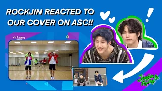 JINJIN AND ROCKY REACTED TO OUR COVER ON ASC | #Restore_Challenge jjoyceting & vmatov