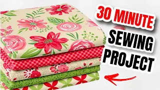 Sewing Projects to Make in 30 Minutes | SEWING TUTORIAL