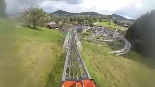 Wiegand Alpine Coaster Bärenbob Grafenau 2014 POV Onride