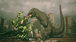 First Godzilla vs Shin Gigan