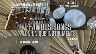 Famous Songs on Unique Instruments!!