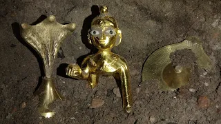 20 Years Old Treasure Idols Found By Metal Detector!