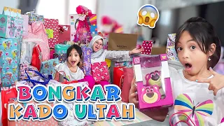 LEIKA UNBOXING KADO ULANG TAHUN DAPET HADIAH SPESIAL DARI AYAH BUNDA DAN TOMPEL