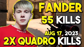 WTF 55Kills By fANDER on Mirage - 2x Quadro Kills - FACEIT 5V5 PREMIUM - CSGO POV - Aug 17, 2023