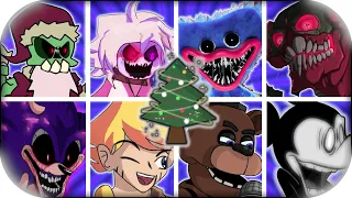 Zanta Ultimate HD but Every Turn a Different Character Sings ❰Perfect Hard❙By Me❙FNF Holiday❱