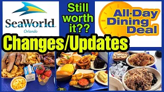 Changes to SeaWorld's All Day Dining Plan | Is All Day Dining Plan Worth It at Sea World?