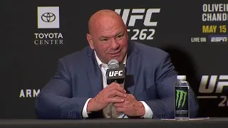 UFC 262: Dana White Post-fight Reaction