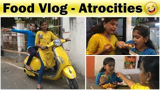 Soru Thedi Oru Payanam😂 || Funny Food Vlog || Ammu Times || Amirtha Varshini ||